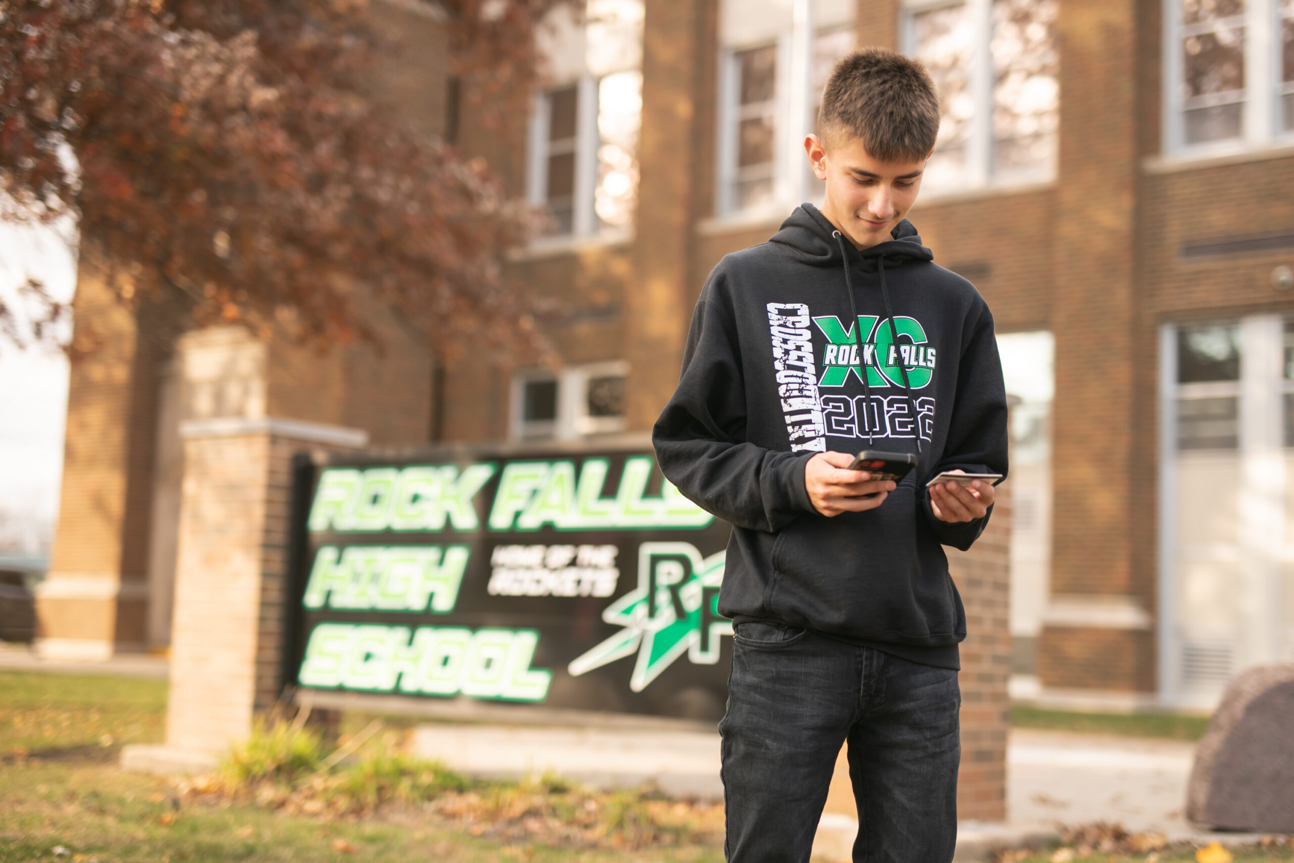 Rock Falls High School Student